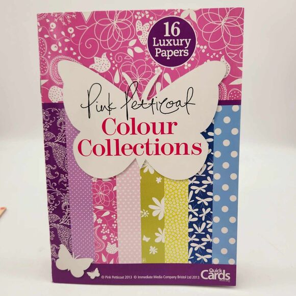 3 x Floral Paper Packs Quick Cards Lilly Bimble Jennifer Ellory Cardmaking UK - Picture 4 of 6
